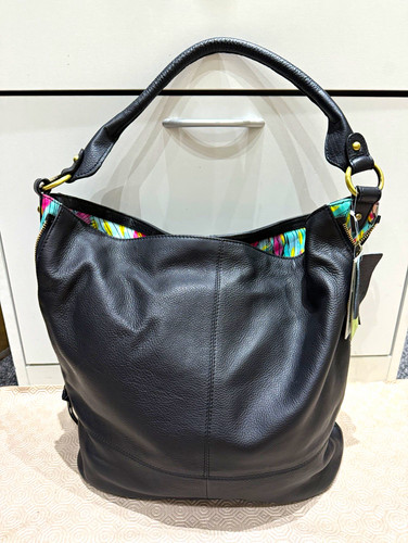 Tommy kate black pebbled - &,