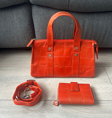 Tommy kate orange embossed - tommy, &